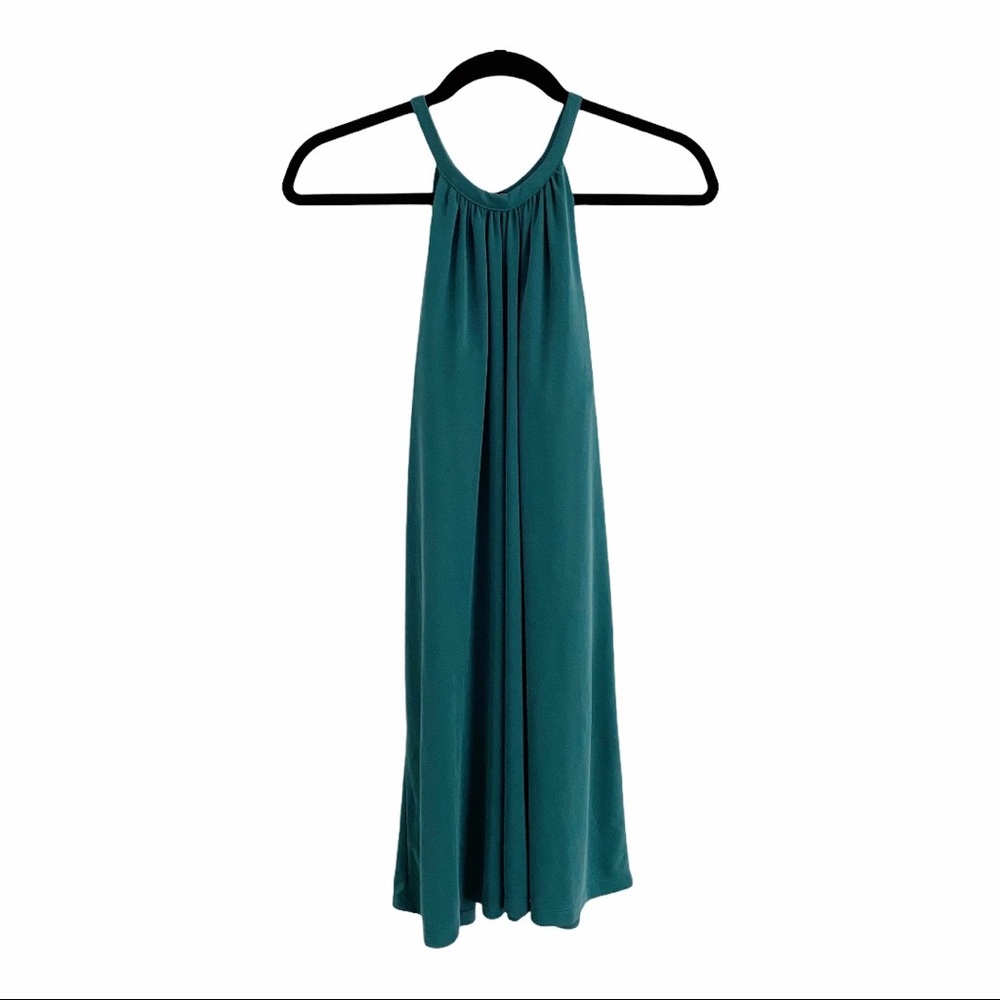 NWT Delia & Cleo Teal Sleeveless Dress S